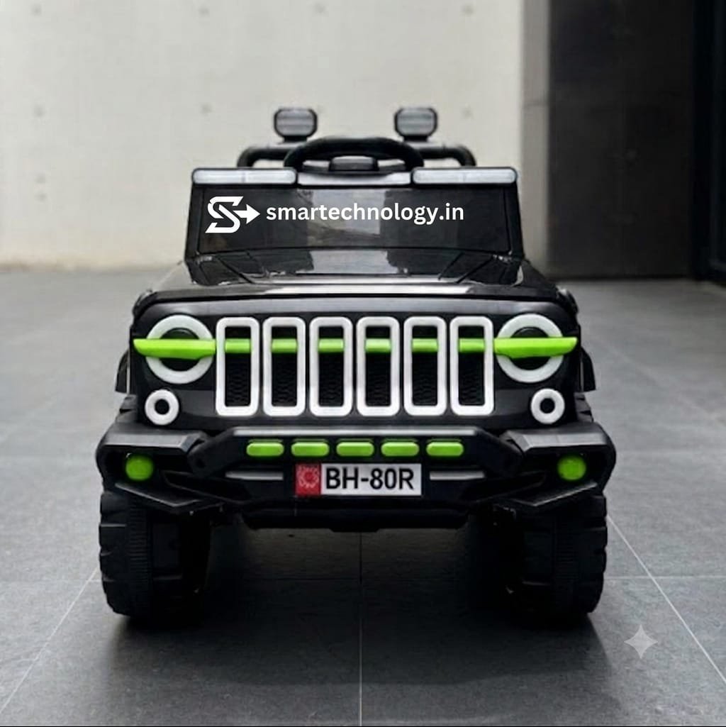 Smartechnology Mini Thar 12V 4x4 Electric Ride-On Jeep for Kids - Image 3