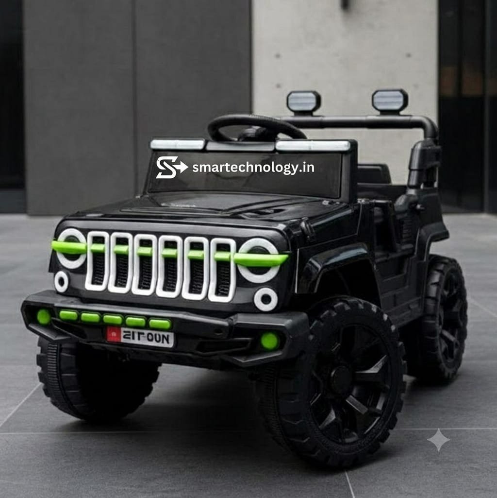Smartechnology Mini Thar 12V 4x4 Electric Ride-On Jeep for Kids - Image 5