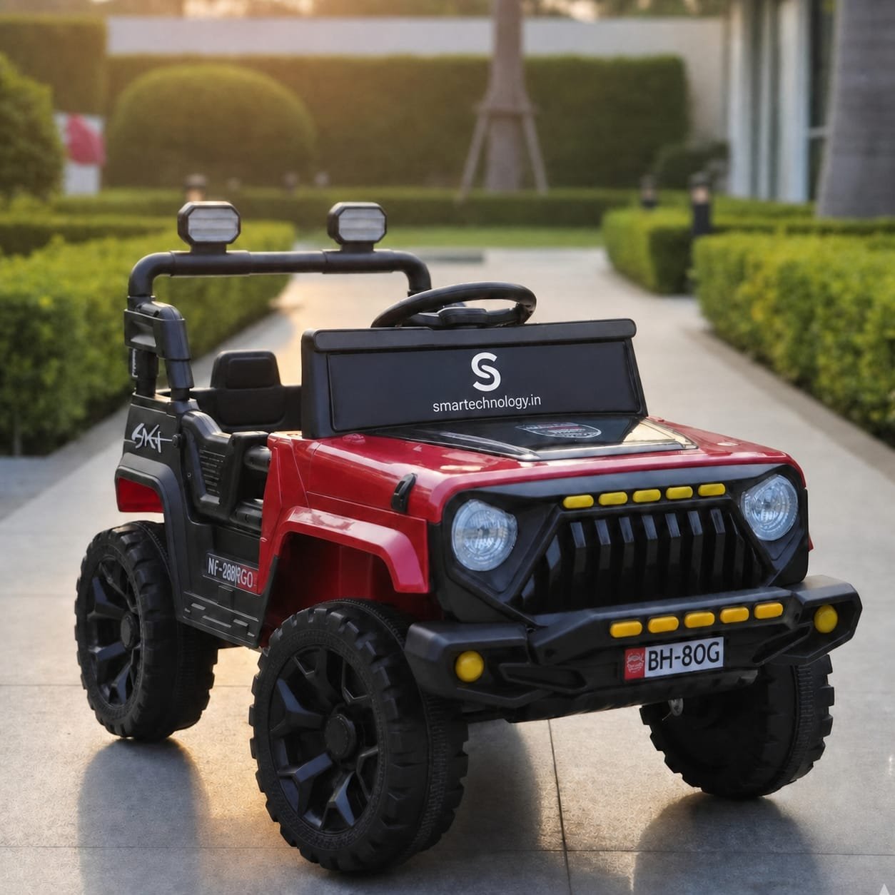 Smartechnology.in Mini 4x4 Battery Operated Ride-On Jeep for Kids - Image 6