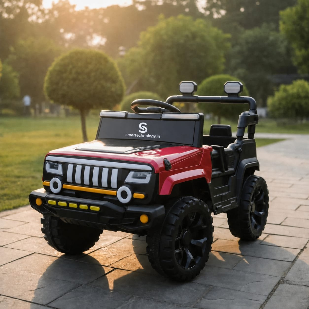 Smartechnology.in Thar Electric Ride-On Jeep for Kids - Image 3