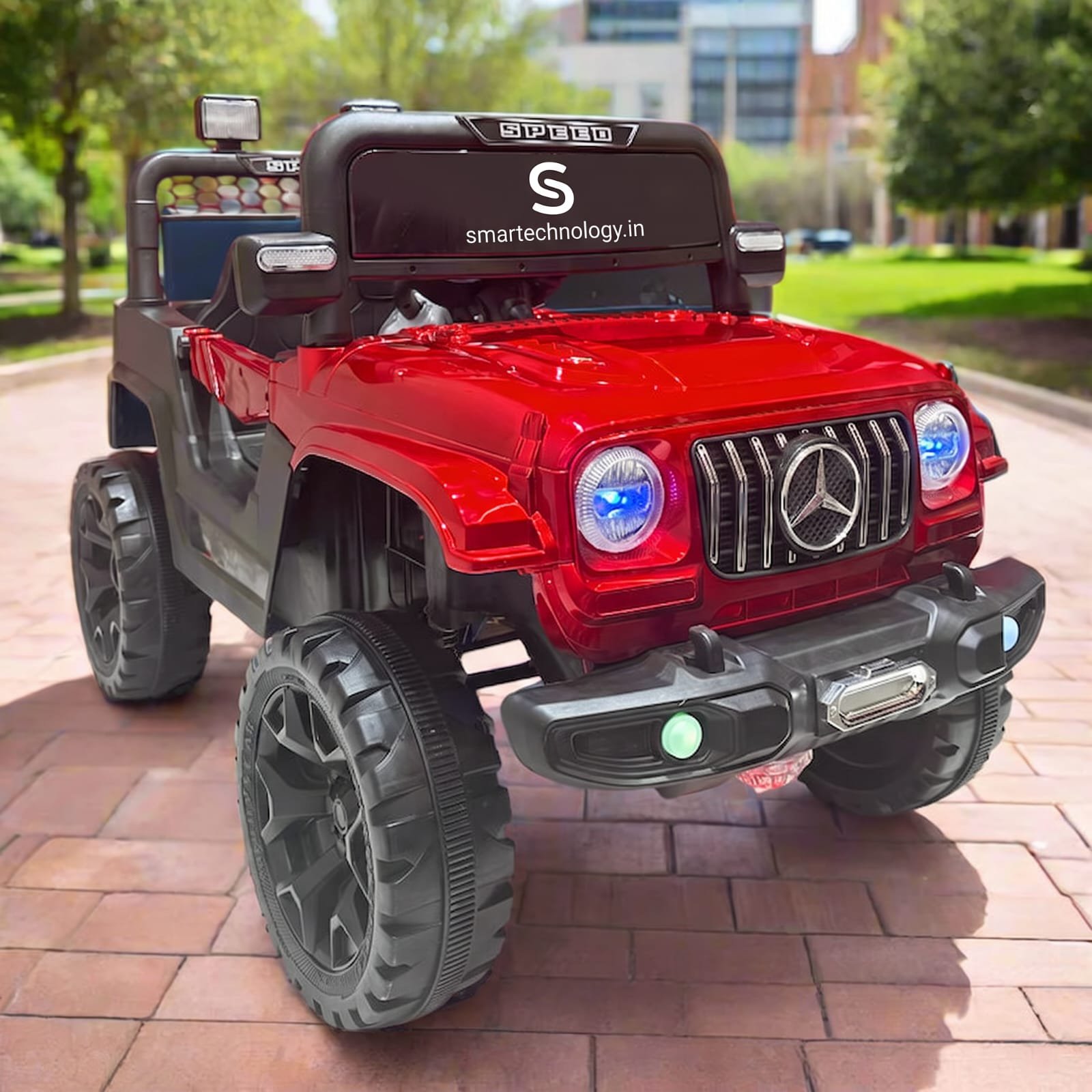 Mercedes G63 4WD Ride-On Jeep for Kids - Image 4