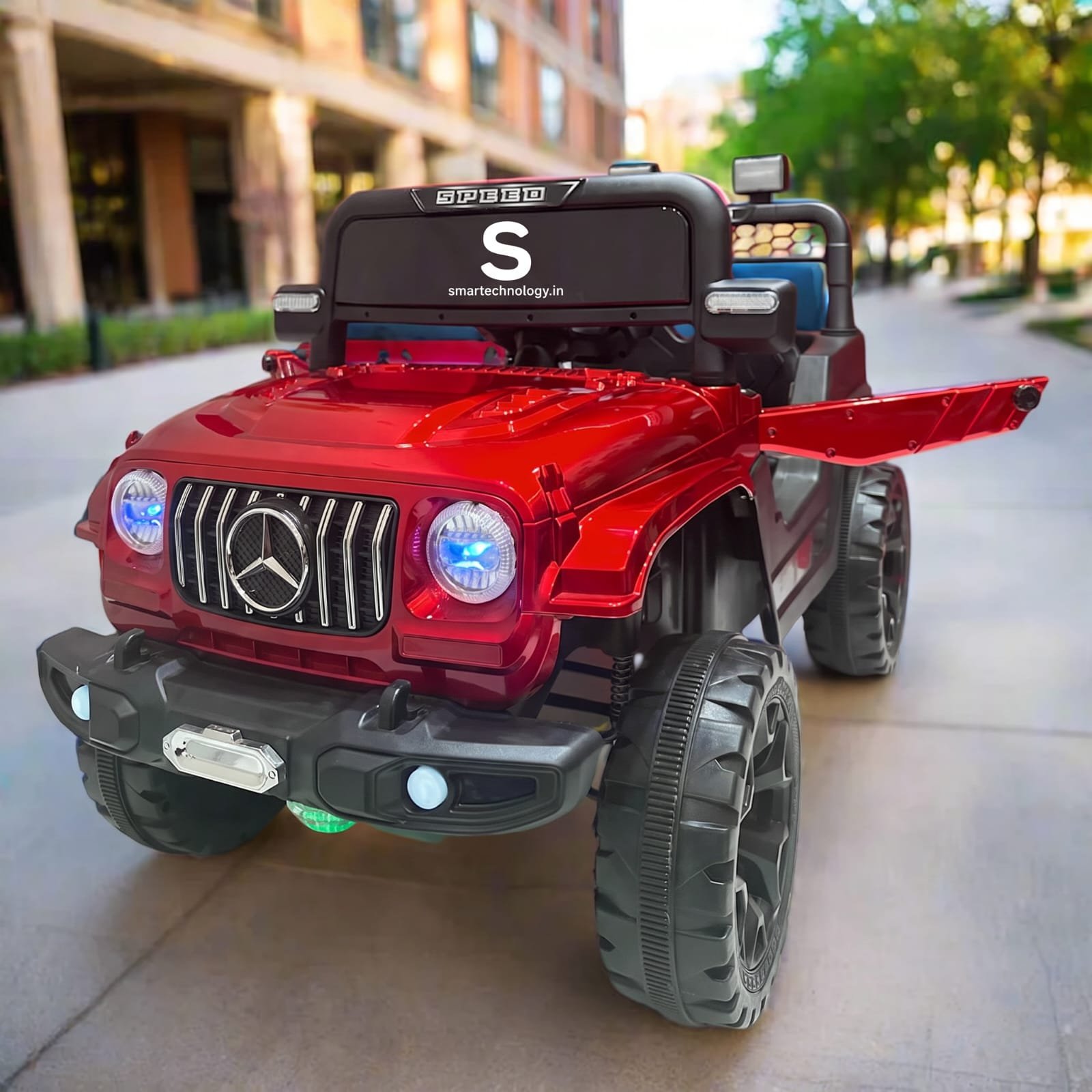 Mercedes G63 4WD Ride-On Jeep for Kids - Image 5