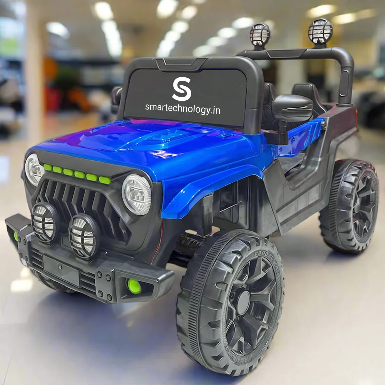 4x4 Battery Operated Kids Jeep Ride-On Car - Image 3