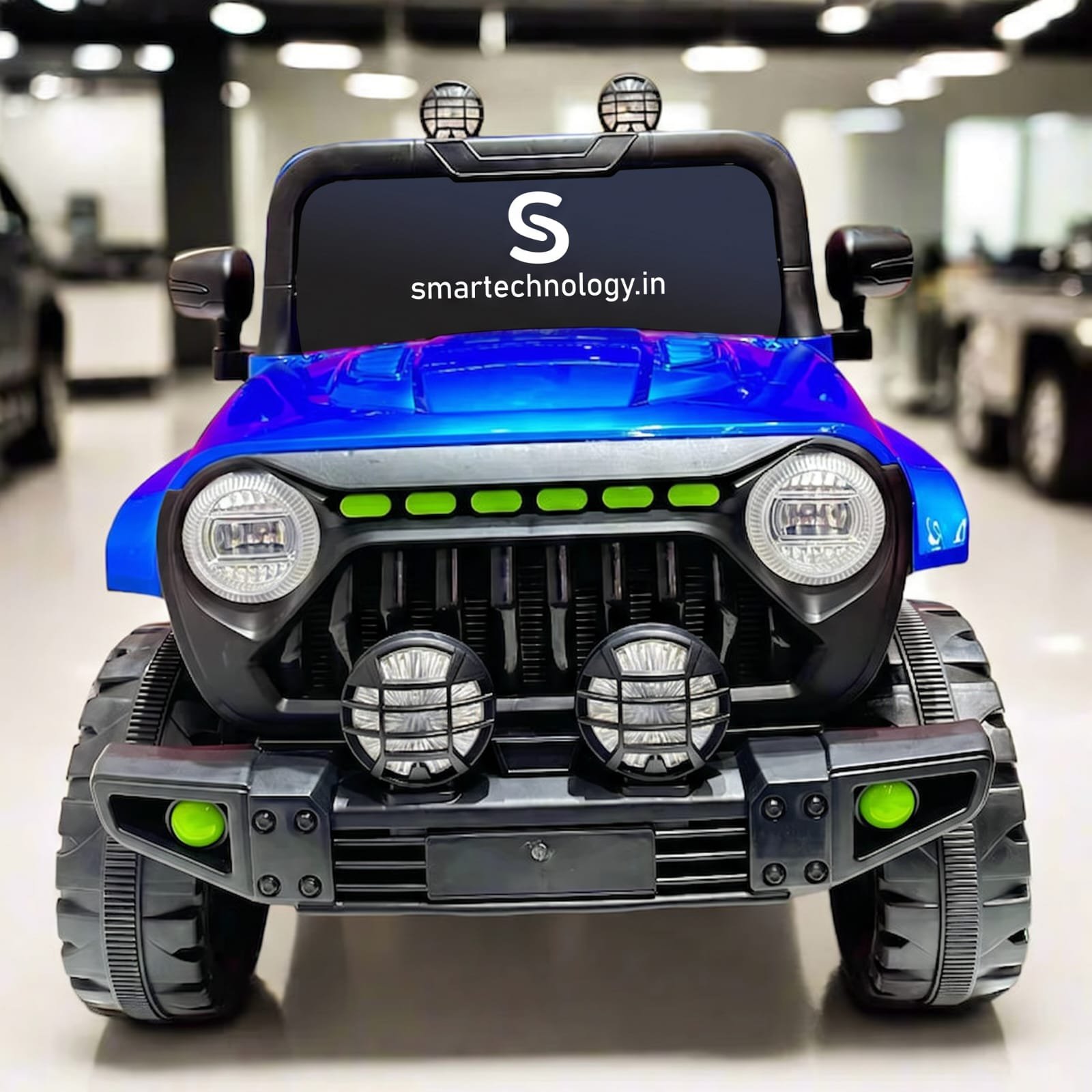 4x4 Battery Operated Kids Jeep Ride-On Car - Image 6