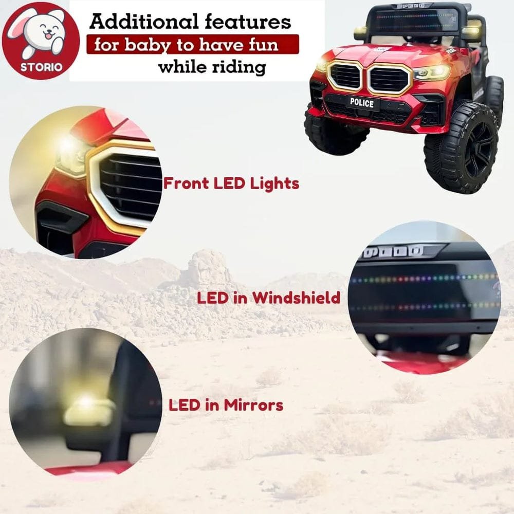 Rechargeable Ride-On Jeep for Kids - Image 6