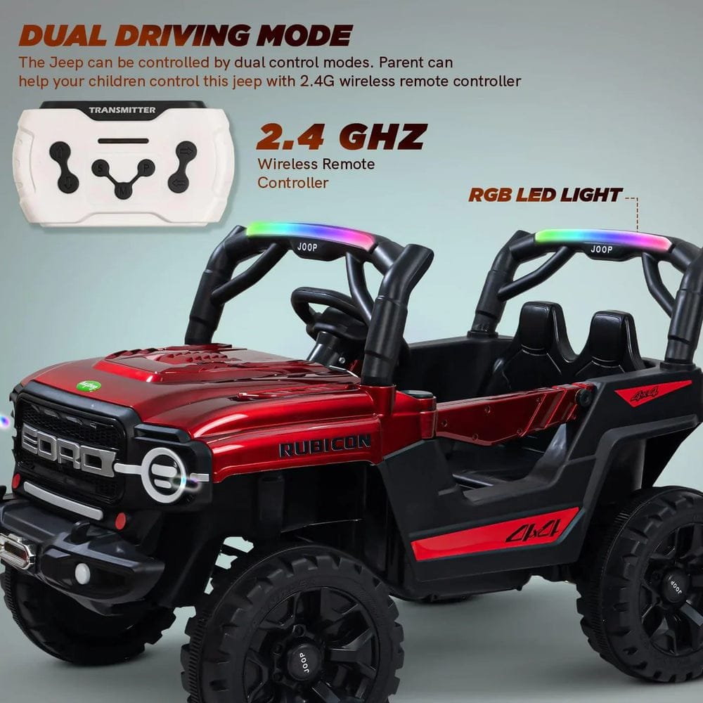Kids Jeep 4*4 Wheel Drive | Remote & Parent Control - Image 12