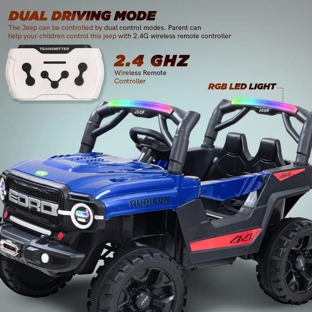 Kids Jeep 4*4 Wheel Drive | Remote & Parent Control - Image 2
