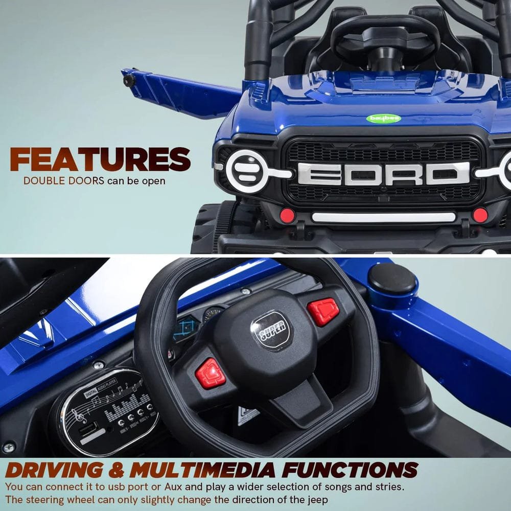 Kids Jeep 4*4 Wheel Drive | Remote & Parent Control - Image 3