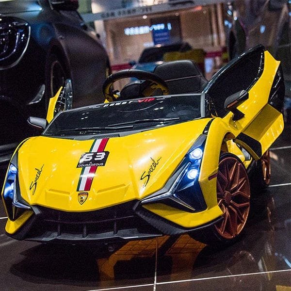 Lamborghini Electric Sports Ride on Car for Kids | 4 Channel Parental Control - Image 4