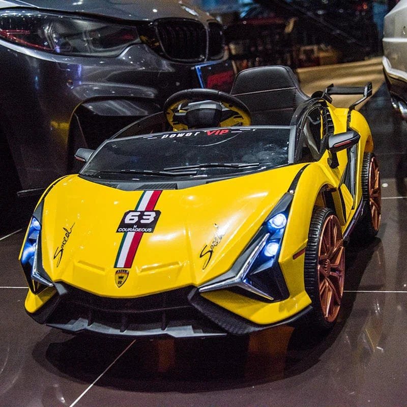 Lamborghini Electric Sports Ride on Car for Kids | 4 Channel Parental Control - Image 5