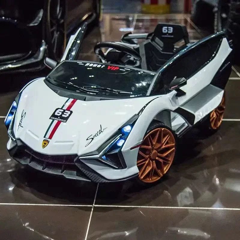 Lamborghini Electric Sports Ride on Car for Kids | 4 Channel Parental Control - Image 6