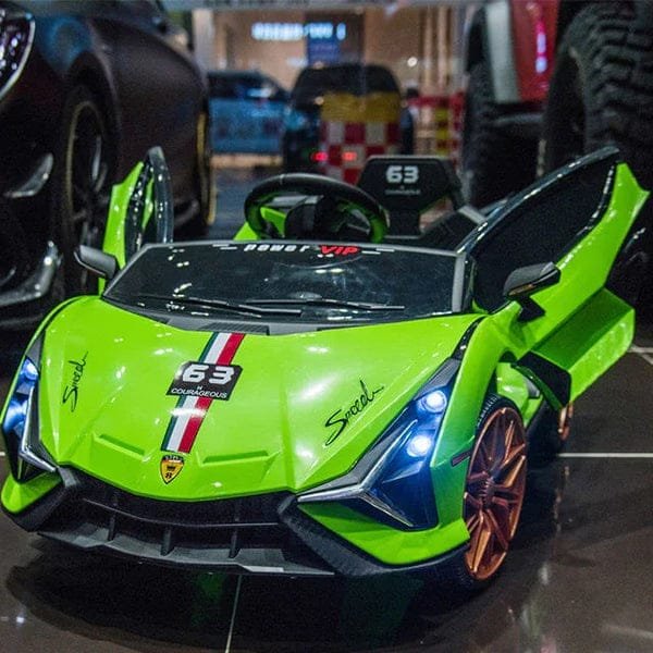 Lamborghini Electric Sports Ride on Car for Kids | 4 Channel Parental Control - Image 9