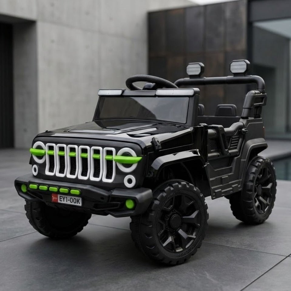 Premium Mini Thar 12V 4x4 Electric Ride-On Jeep for Kids | smartechnology.in - Image 4