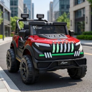 Premium Kids Ride-On Thar Jeep 4WD | smartechnology.in