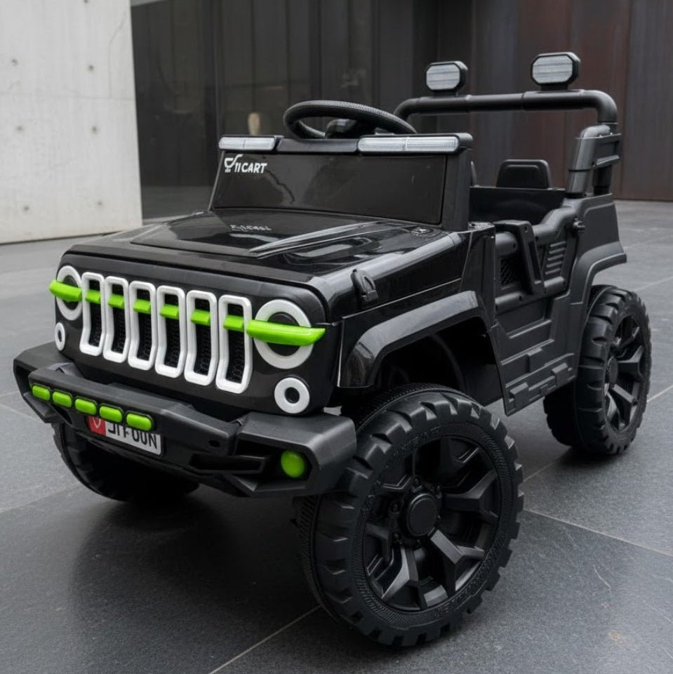 Premium Mini Thar 12V 4x4 Electric Ride-On Jeep for Kids | smartechnology.in - Image 5