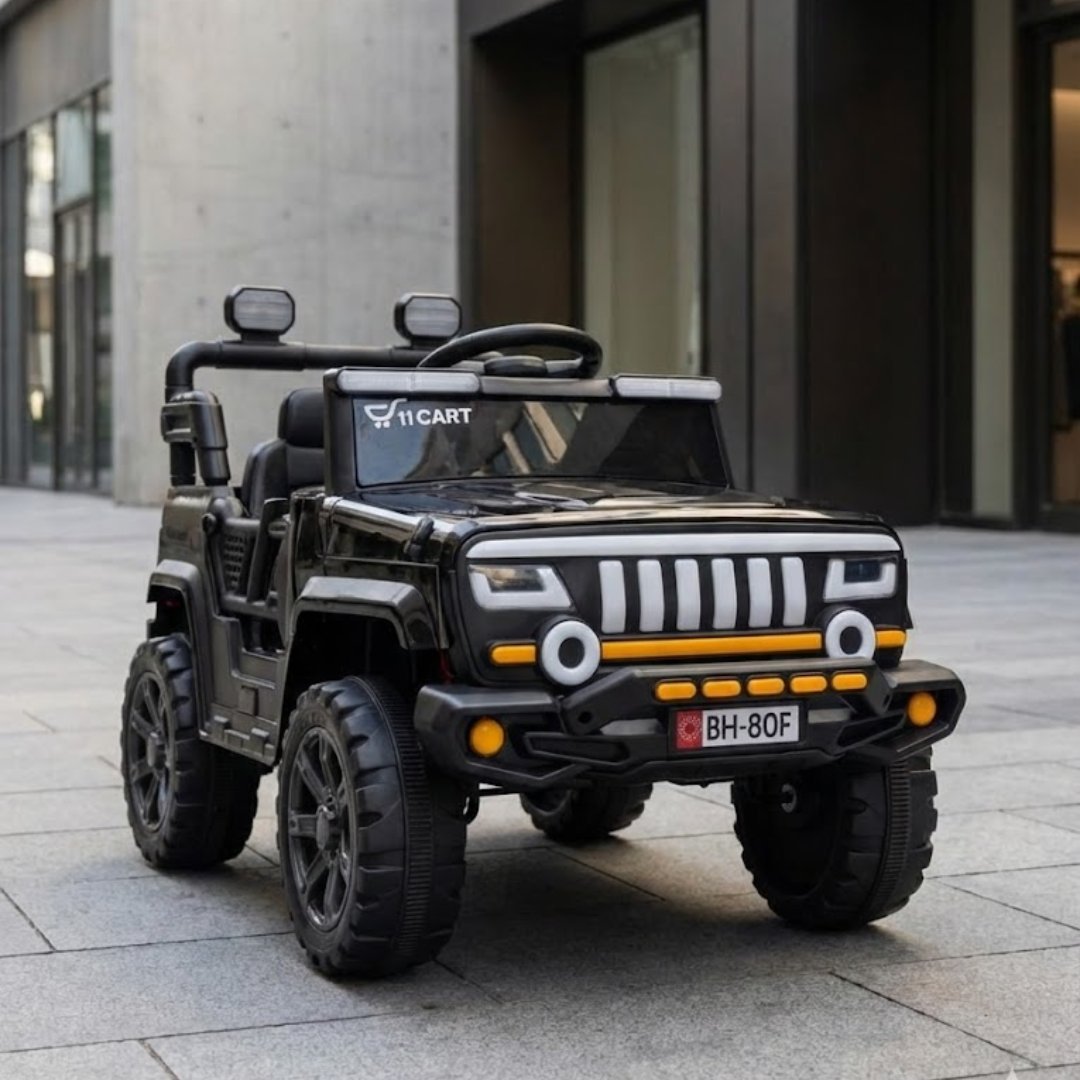 Premium Mini Thar Electric Ride-On Jeep for Kids | smartechnology.in - Image 8