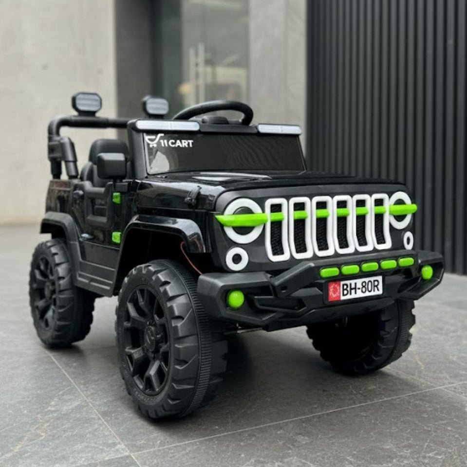 Premium Mini Thar 12V 4x4 Electric Ride-On Jeep for Kids | smartechnology.in - Image 6