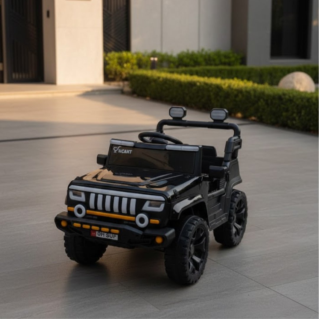 Premium Mini Thar Electric Ride-On Jeep for Kids | smartechnology.in - Image 11
