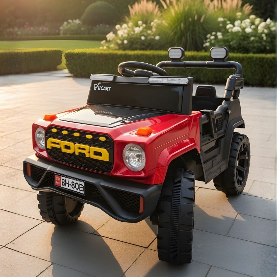 Premium Ford Ride-On Jeep for Kids | smartechnology.in - Image 3