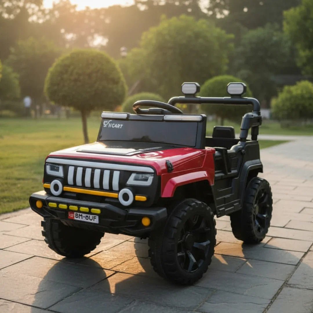 Premium Mini Thar Electric Ride-On Jeep for Kids | smartechnology.in - Image 3