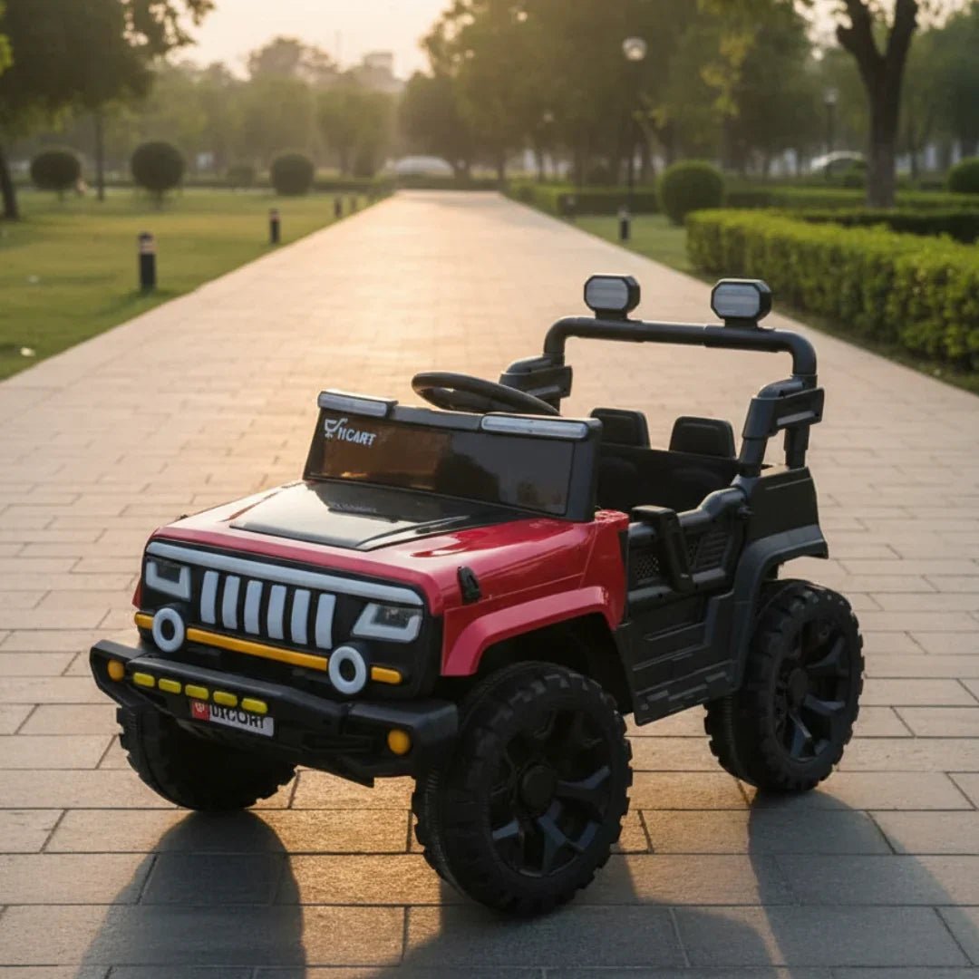 Premium Mini Thar Electric Ride-On Jeep for Kids | smartechnology.in - Image 4