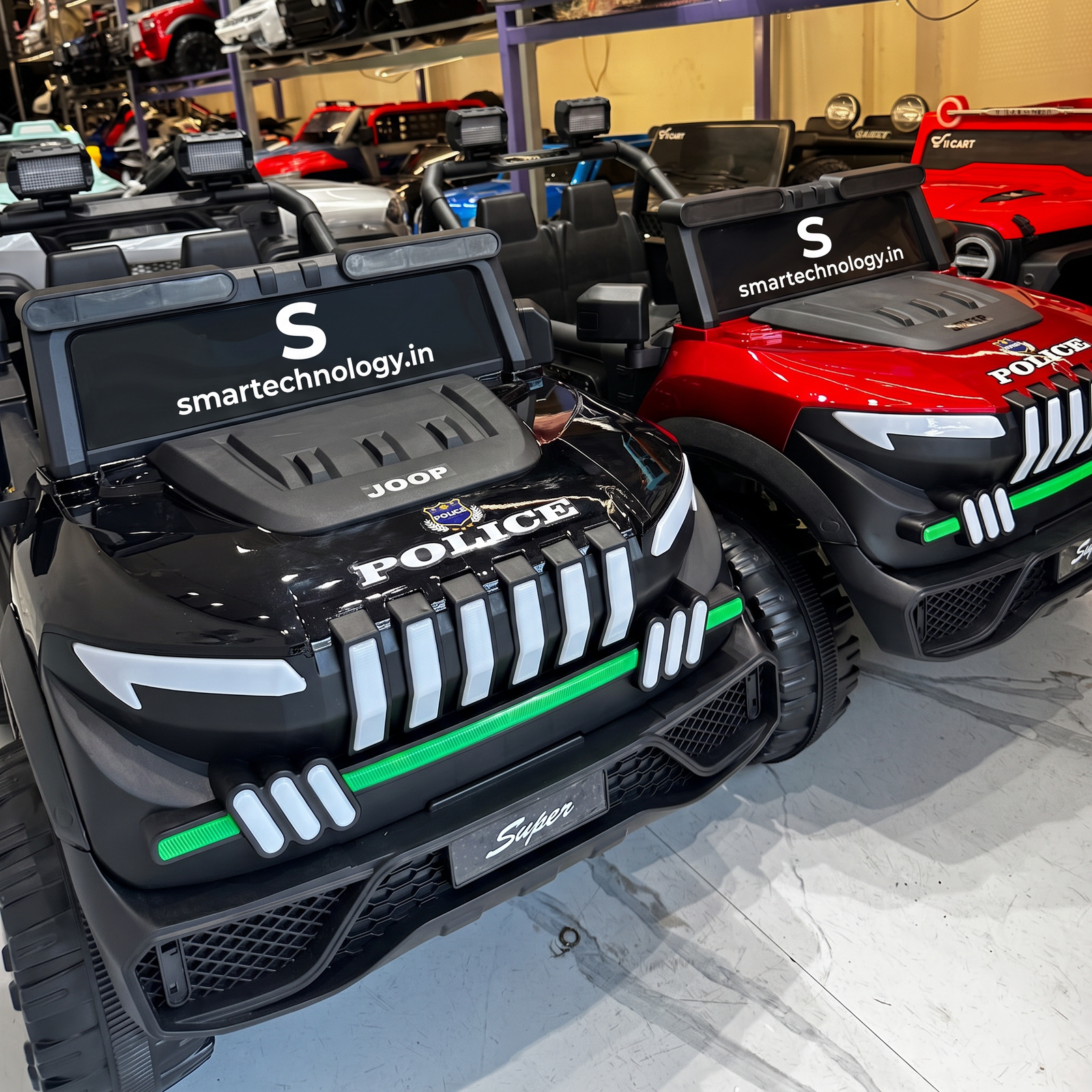Smartechnology.in Kids Ride-On Thar Jeep 4WD - Image 6