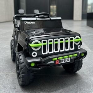 Premium Mini Thar 12V 4x4 Electric Ride-On Jeep for Kids | smartechnology.in