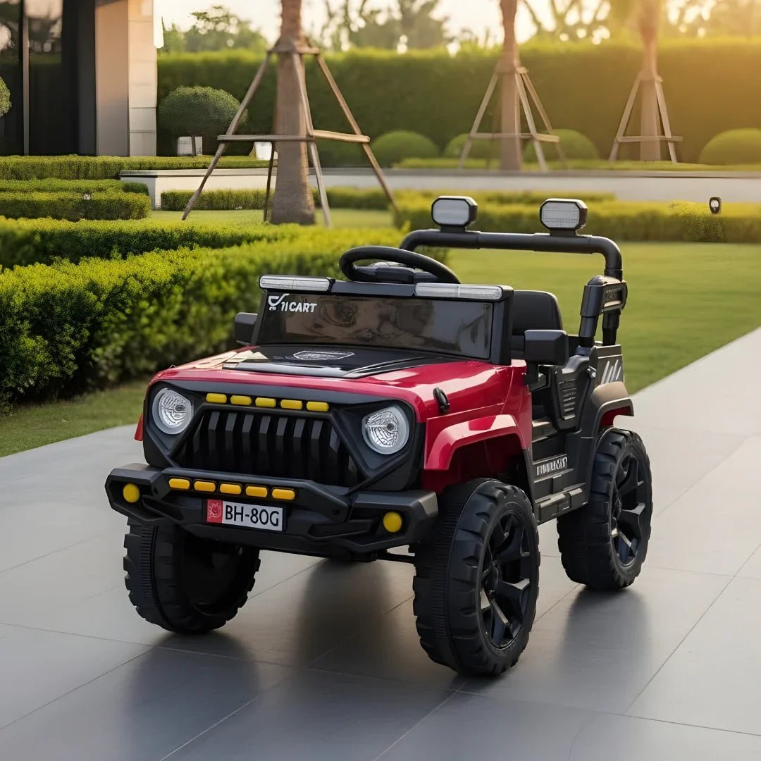 Premium Mini 4x4 Battery Operated Ride-On Jeep for Kids | smartechnology.in