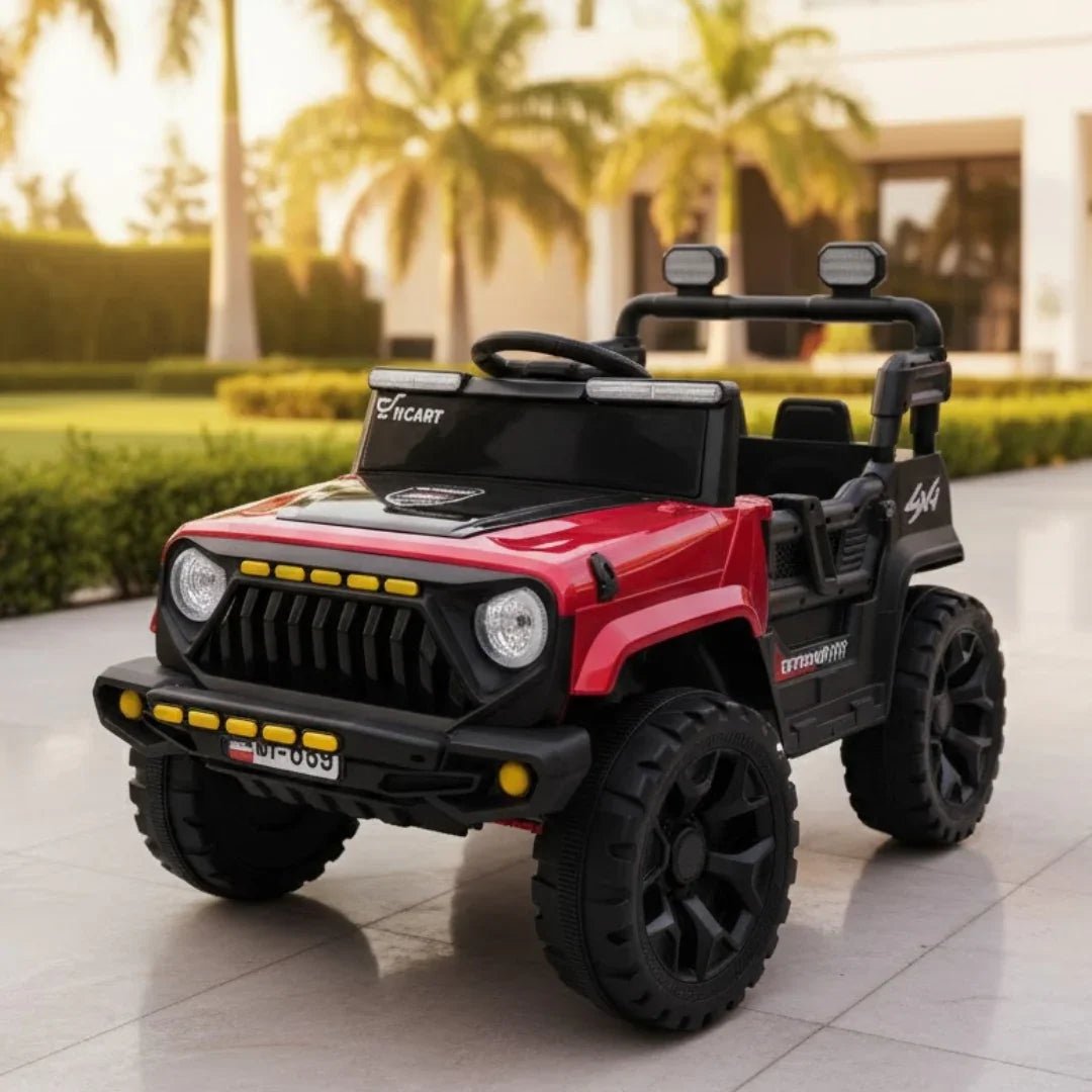 Premium Mini 4x4 Battery Operated Ride-On Jeep for Kids | smartechnology.in - Image 7
