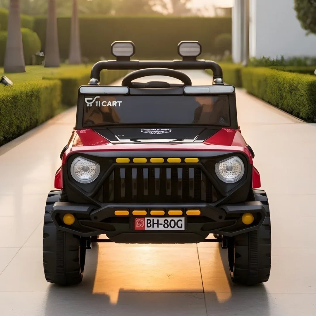 Premium Mini 4x4 Battery Operated Ride-On Jeep for Kids | smartechnology.in - Image 3