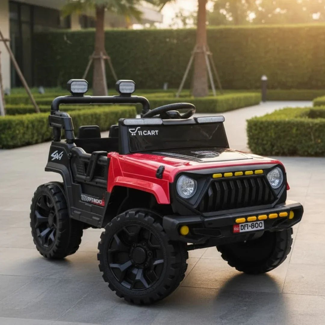 Premium Mini 4x4 Battery Operated Ride-On Jeep for Kids | smartechnology.in - Image 6