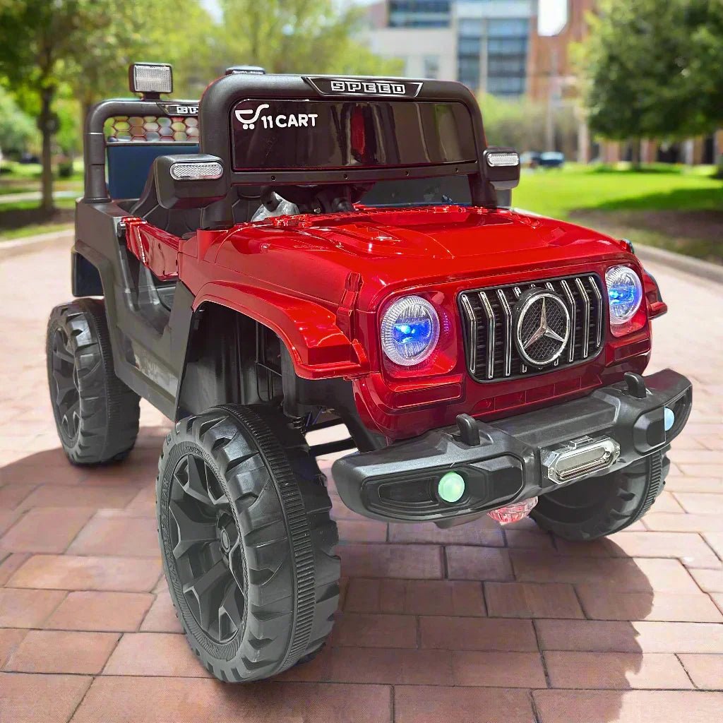 Premium Mercedes G63 4WD Ride-On Jeep for Kids | smartechnology.in
