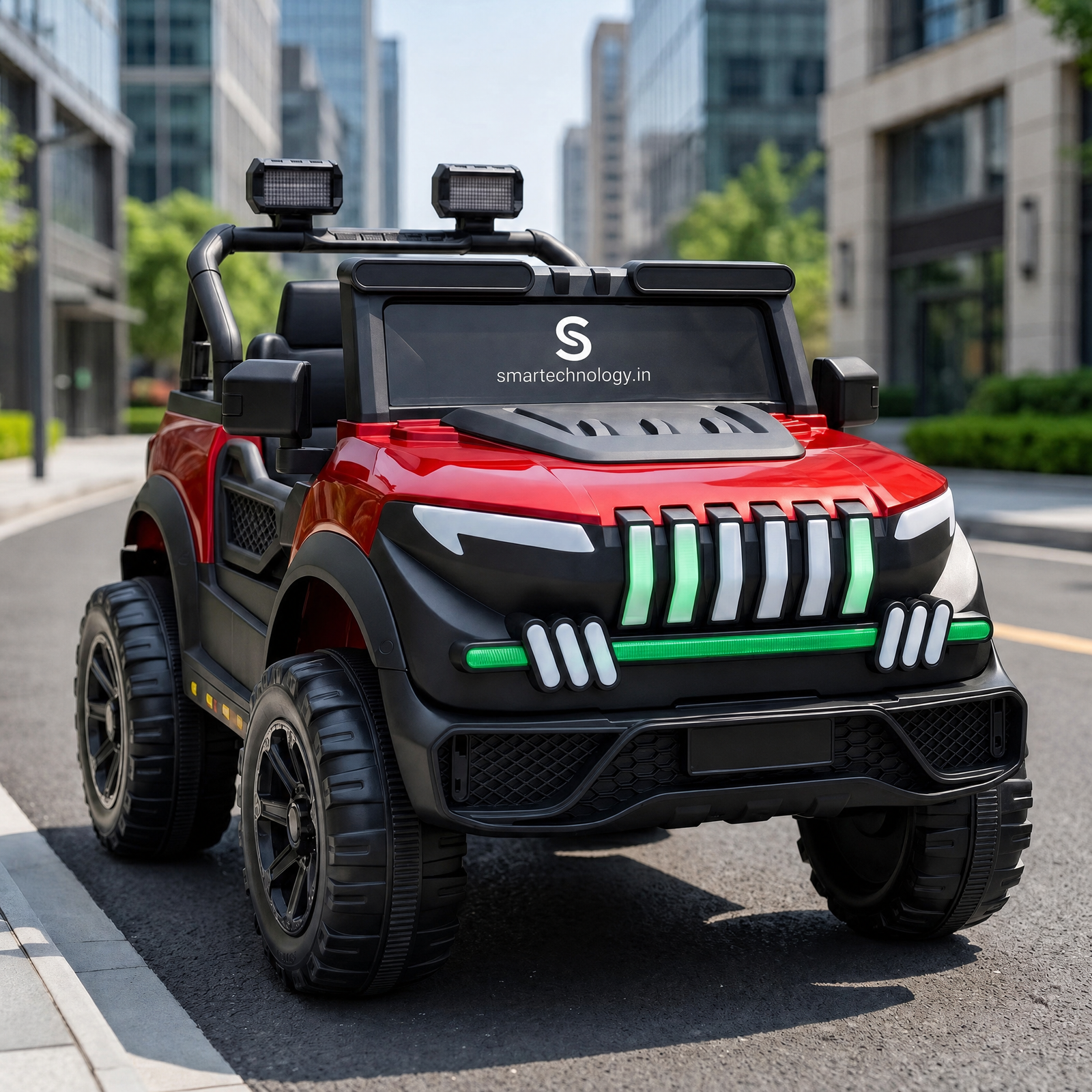 Smartechnology.in Kids Ride-On Thar Jeep 4WD - Image 9