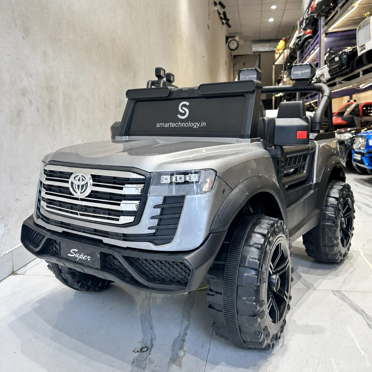 Smartechnology Toyota-Style Kids Ride-On Jeep 4WD - Image 7